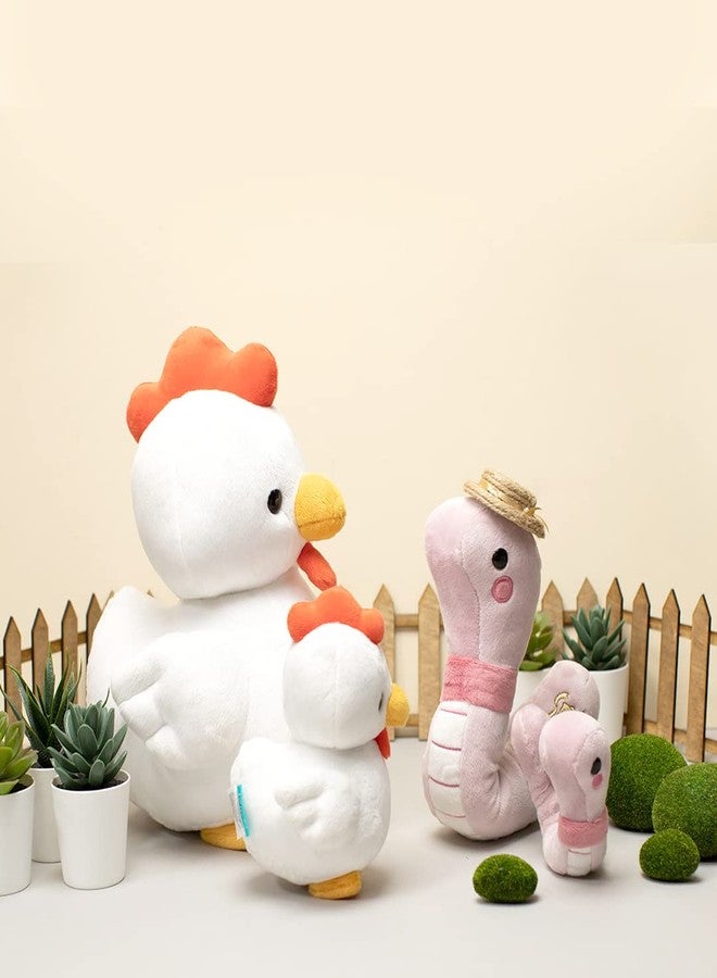 Bellzi Hen Cute Stuffed Animal Plush Toy - Adorable Soft Chicken Rooster Toy Plushies and Gifts - Perfect Present for Kids, Babies, Toddlers - Heni - Image 5